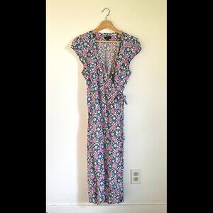 J. Crew Floral Wrap Dress